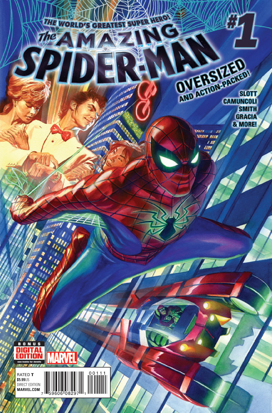MR - The Amazing Spider-Man #001, ¿quién eres y qué hiciste con el  verdadero y aburrido Slott? • Cuarto Mundo